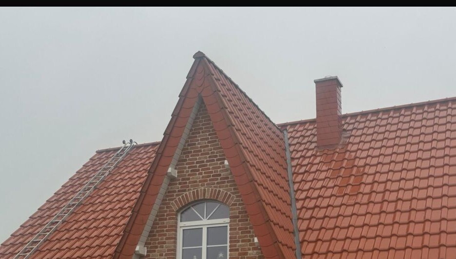 Dach nach der Reinigung
